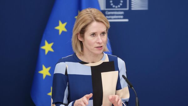 Kaja Kallas, alta representante de la Unión Europea para Asuntos Exteriores y Política de Seguridad - Sputnik Mundo