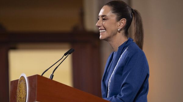 La presidenta de México, Claudia Sheinbaum. - Sputnik Mundo