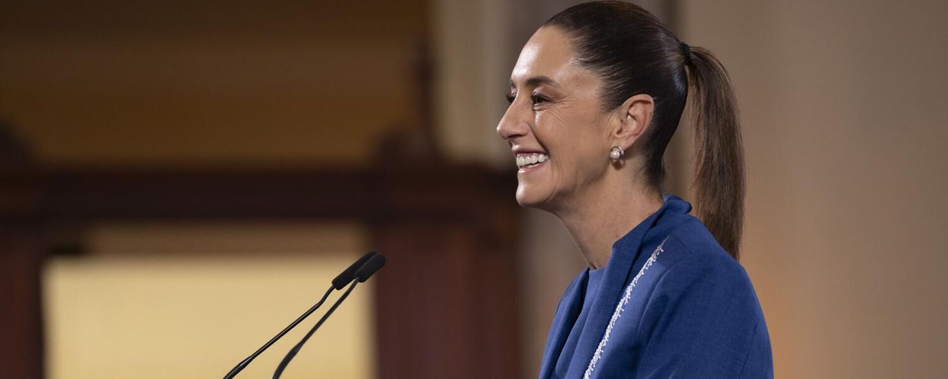 La presidenta de México, Claudia Sheinbaum. - Sputnik Mundo, 1920, 20.02.2025