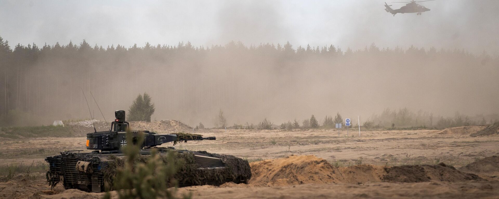 Helicópteros del Ejército alemán participan en el ejercicio militar internacional Grand Quadriga 2024, en Lituania - Sputnik Mundo, 1920, 20.02.2025