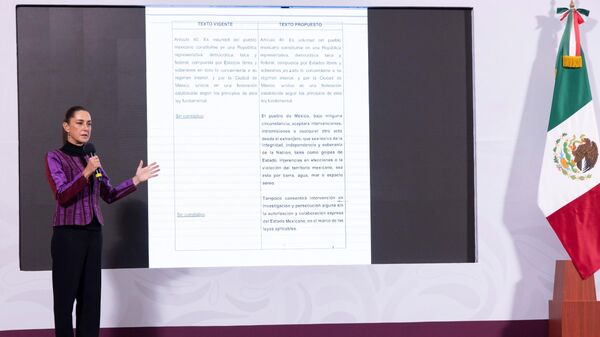 Claudia Sheinbaum, presidenta de México - Sputnik Mundo