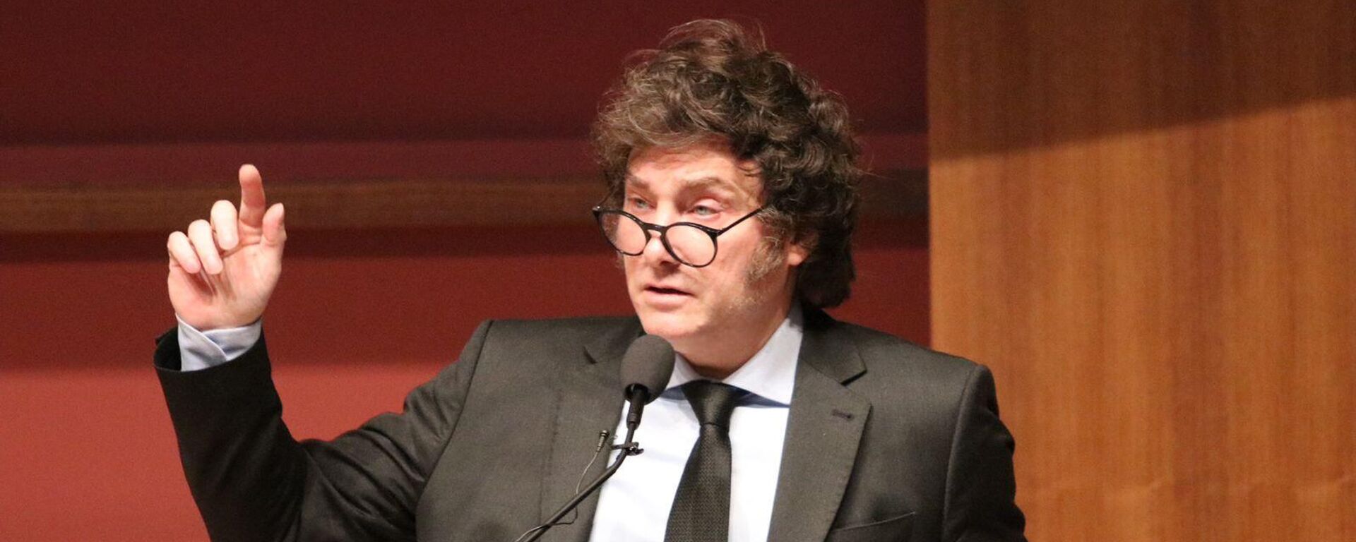 Javier Milei, presidente de Argentina - Sputnik Mundo, 1920, 21.02.2025