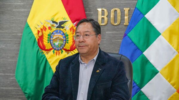 Luis Arce, presidente de Bolivia - Sputnik Mundo