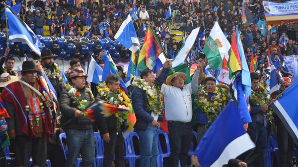 Luis Arce, presidente de Bolivia - Sputnik Mundo