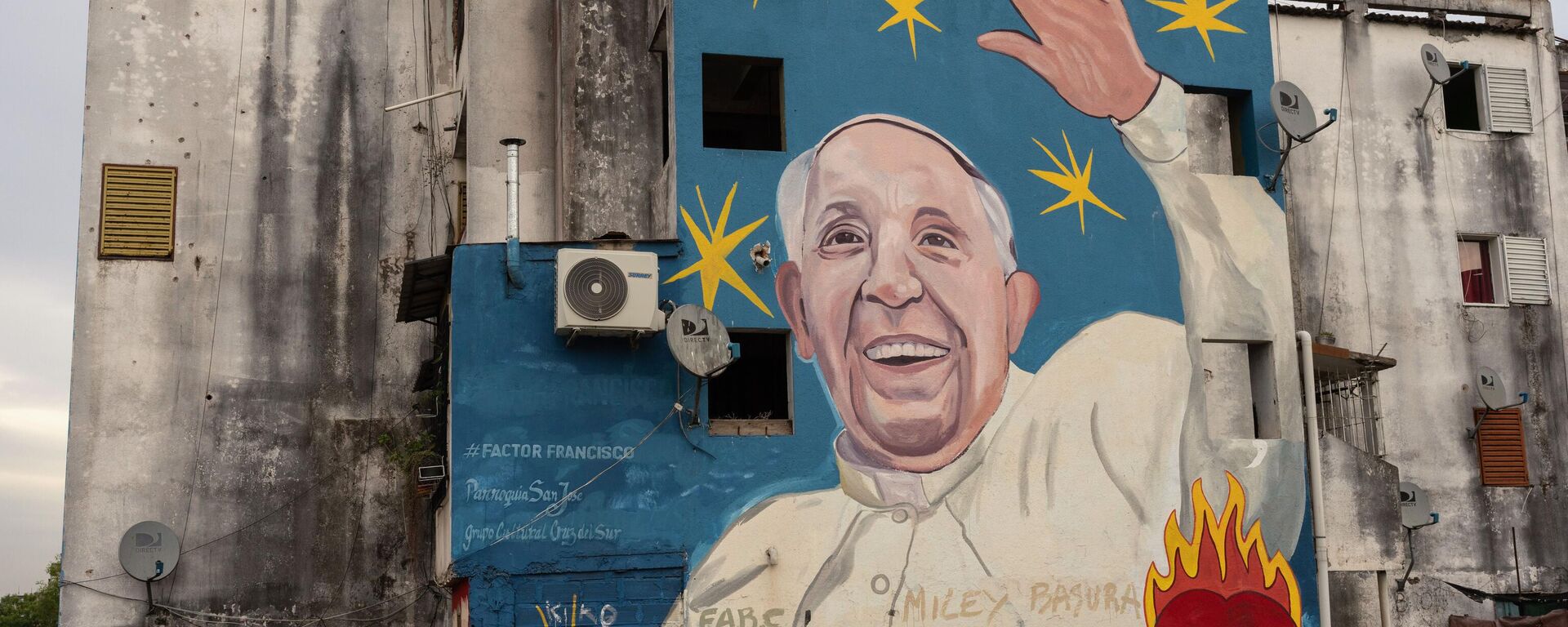 Mural del papa Francisco en Argentina - Sputnik Mundo, 1920, 08.03.2025