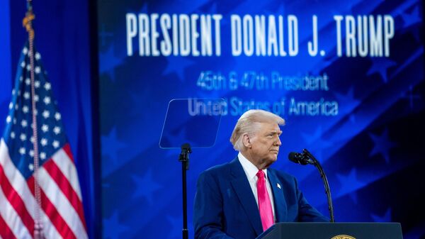 Donald Trump, presidente de EEUU - Sputnik Mundo
