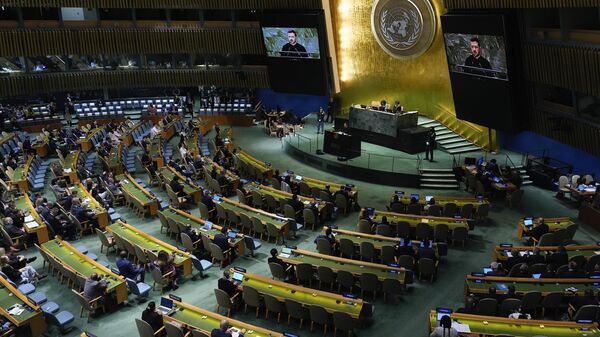 La Asamblea General de las Naciones Unidas - Sputnik Mundo