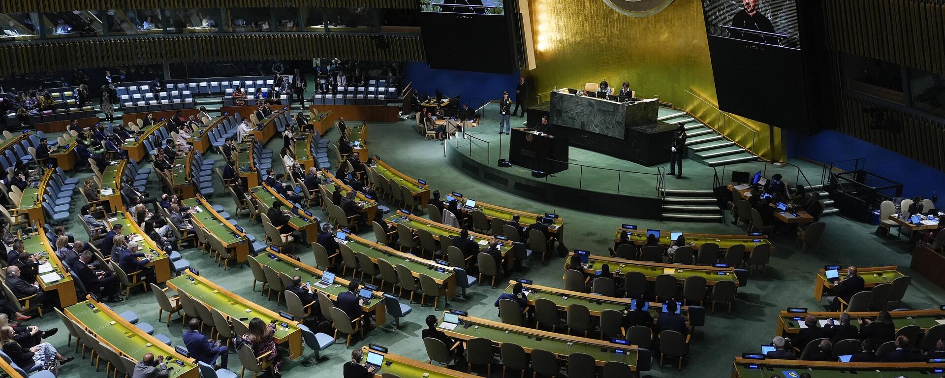 La Asamblea General de las Naciones Unidas - Sputnik Mundo, 1920, 26.06.2025