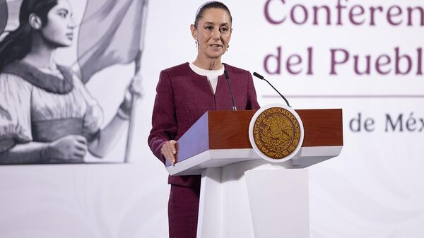 La presidenta de México, Claudia Sheinbaum. - Sputnik Mundo