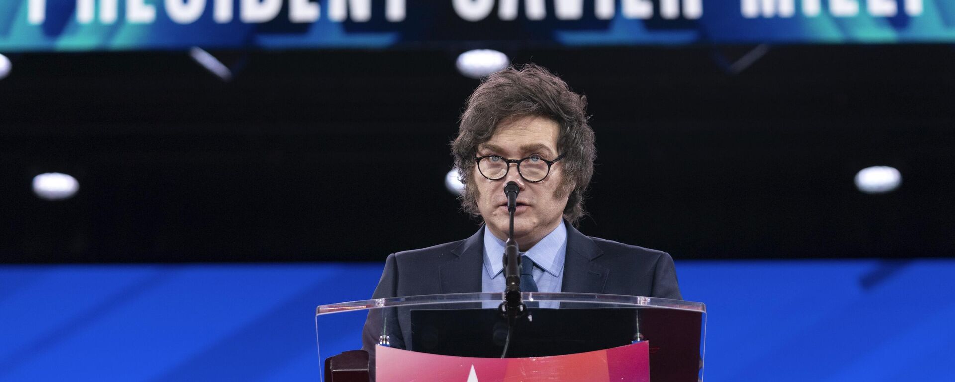 El presidente de Argentina, Javier Milei - Sputnik Mundo, 1920, 26.02.2025