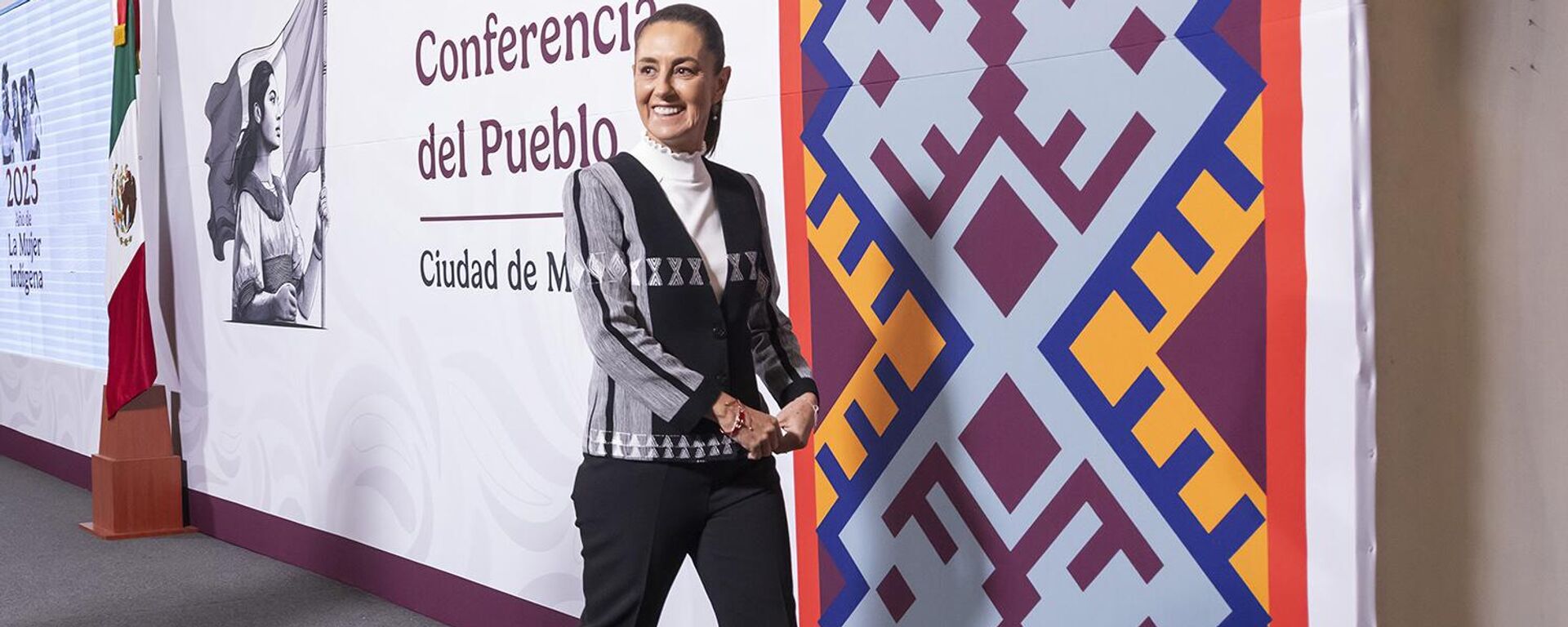 La presidenta de México, Claudia Sheinbaum. - Sputnik Mundo, 1920, 27.02.2025