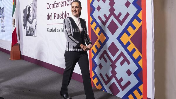 La presidenta de México, Claudia Sheinbaum. - Sputnik Mundo