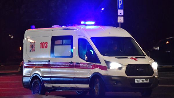 Una ambulancia - Sputnik Mundo