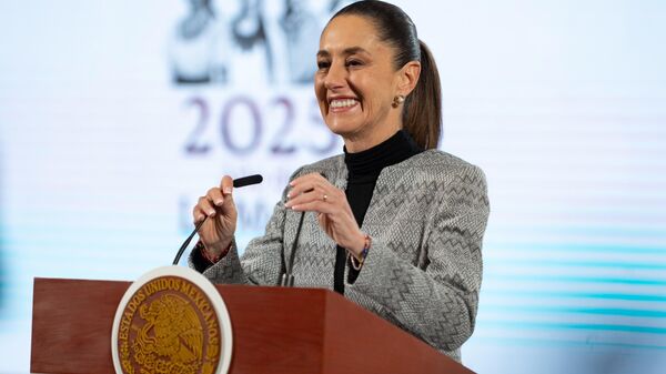 La presidenta de México, Claudia Sheinbaum. - Sputnik Mundo