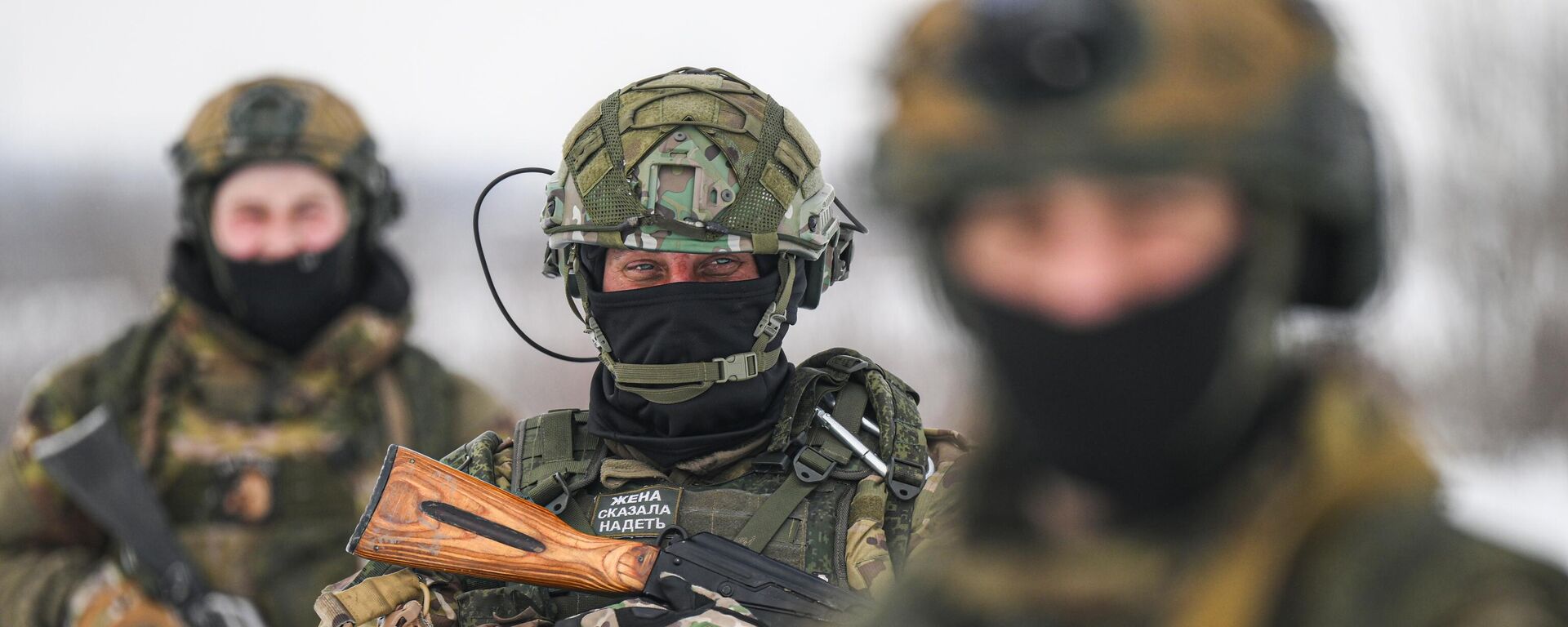 Soldados rusos en la zona de la operación militar especial  - Sputnik Mundo, 1920, 19.03.2025