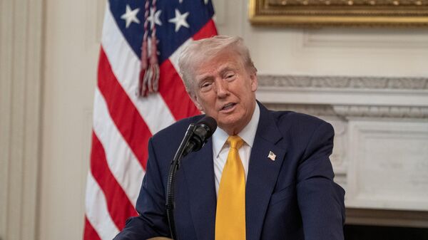 Donald Trump, presidente de EEUU - Sputnik Mundo