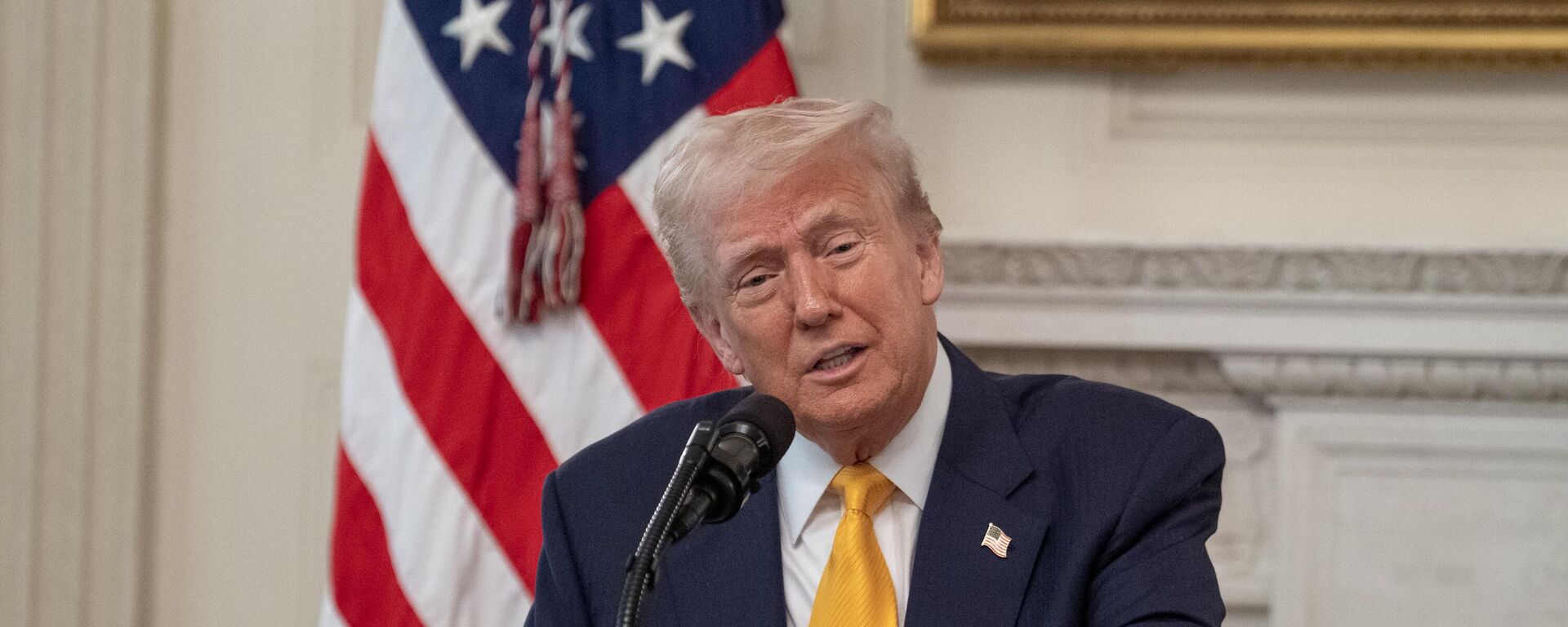 Donald Trump, presidente de EEUU - Sputnik Mundo, 1920, 17.03.2025