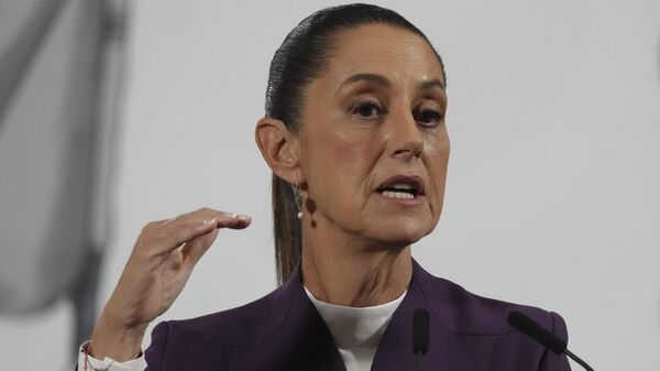 La presidenta de México, Claudia Sheinbaum - Sputnik Mundo