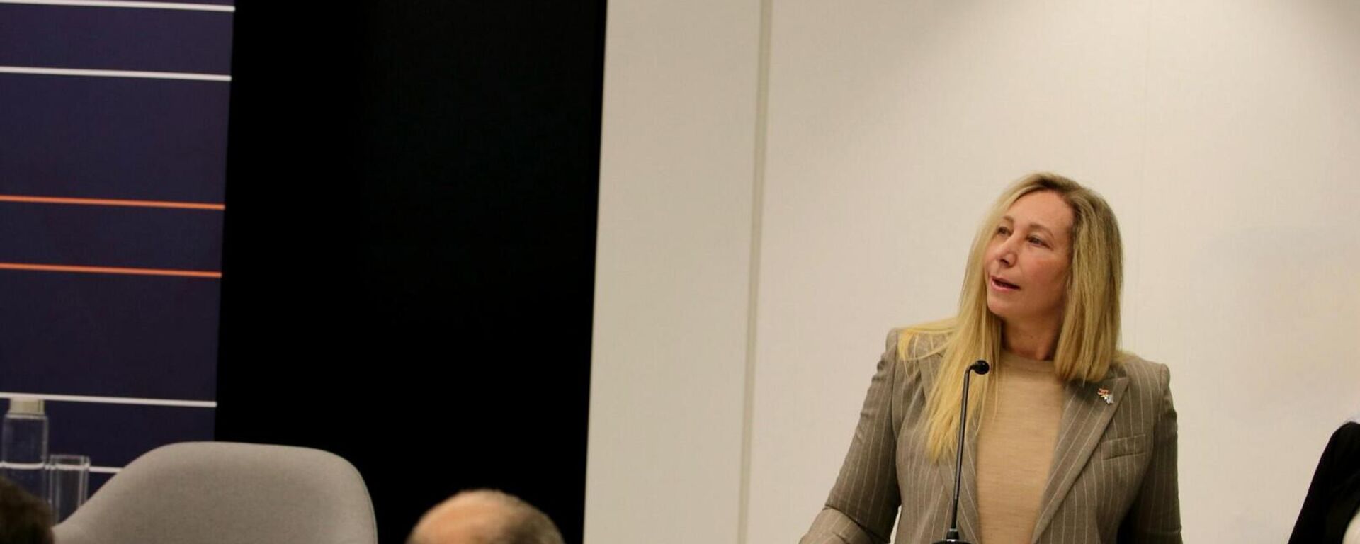 Karina Milei, hermana del presidente argentino Javier Milei, durante una conferencia minera en Canadá - Sputnik Mundo, 1920, 06.03.2025