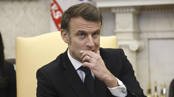 El presidente de Francia, Emmanuel Macron - Sputnik Mundo