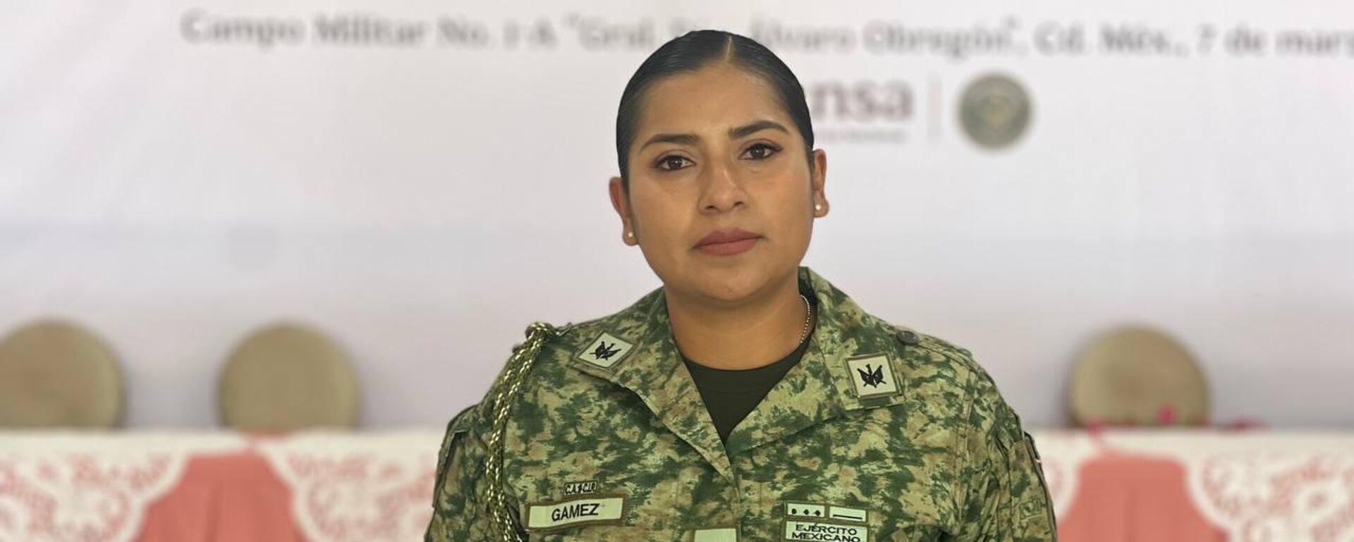 Mujer militar mexicana  - Sputnik Mundo, 1920, 08.03.2025
