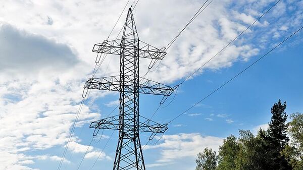 Torre eléctrica en Ontario - Sputnik Mundo