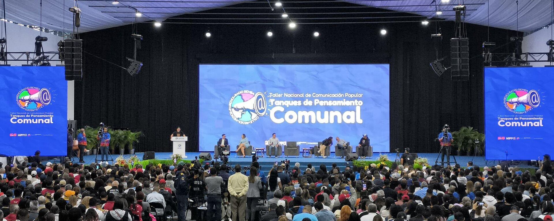 Gran Taller Nacional de Comunicación Popular Tanques de Pensamiento Comunal - Sputnik Mundo, 1920, 18.03.2025