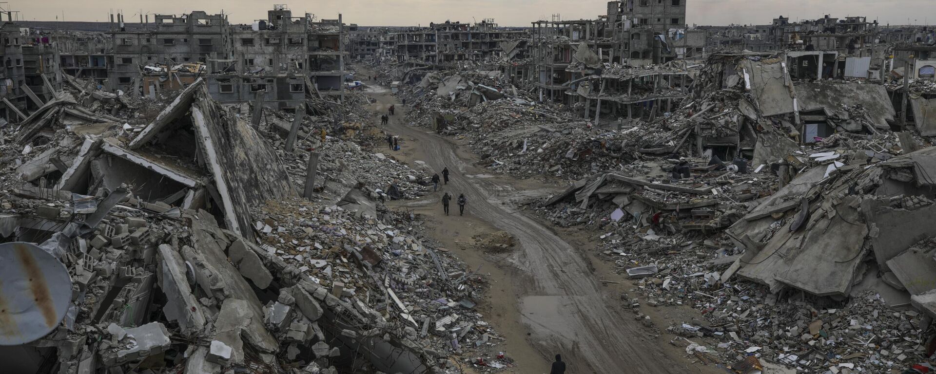 Destrucción en la Franja de Gaza - Sputnik Mundo, 1920, 27.05.2025
