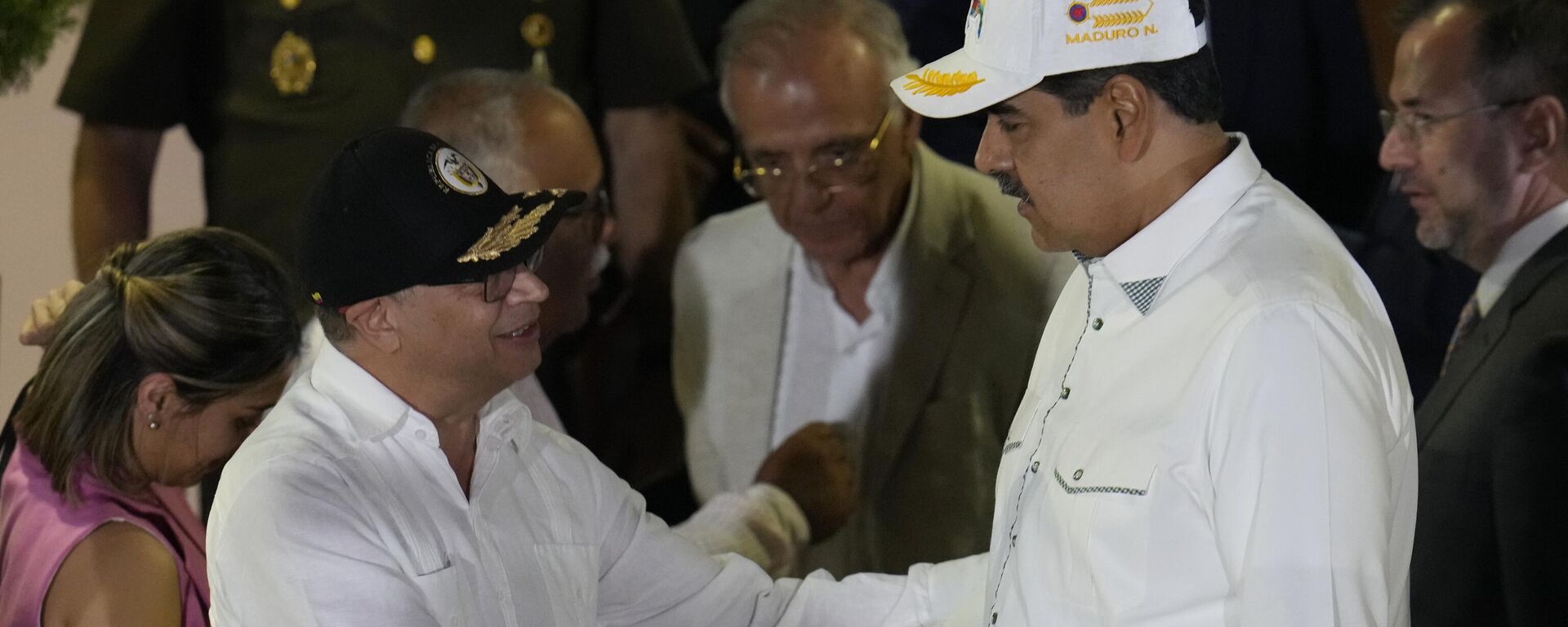 Gustavo Petro y Nicolás Maduro, presidentes de Colombia y Venezuela, respectivamente - Sputnik Mundo, 1920, 21.03.2025