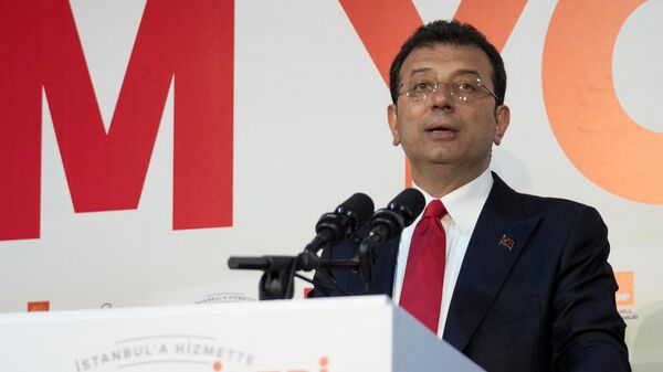 Ekrem Imamoglu, alcalde de Estambul - Sputnik Mundo