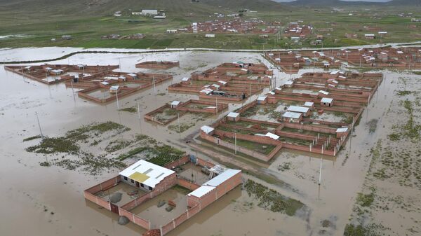 Inundaciones en Bolivia - Sputnik Mundo