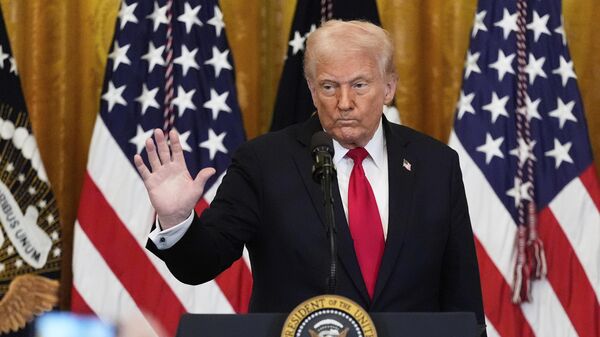 El presidente de EEUU Donald Trump - Sputnik Mundo