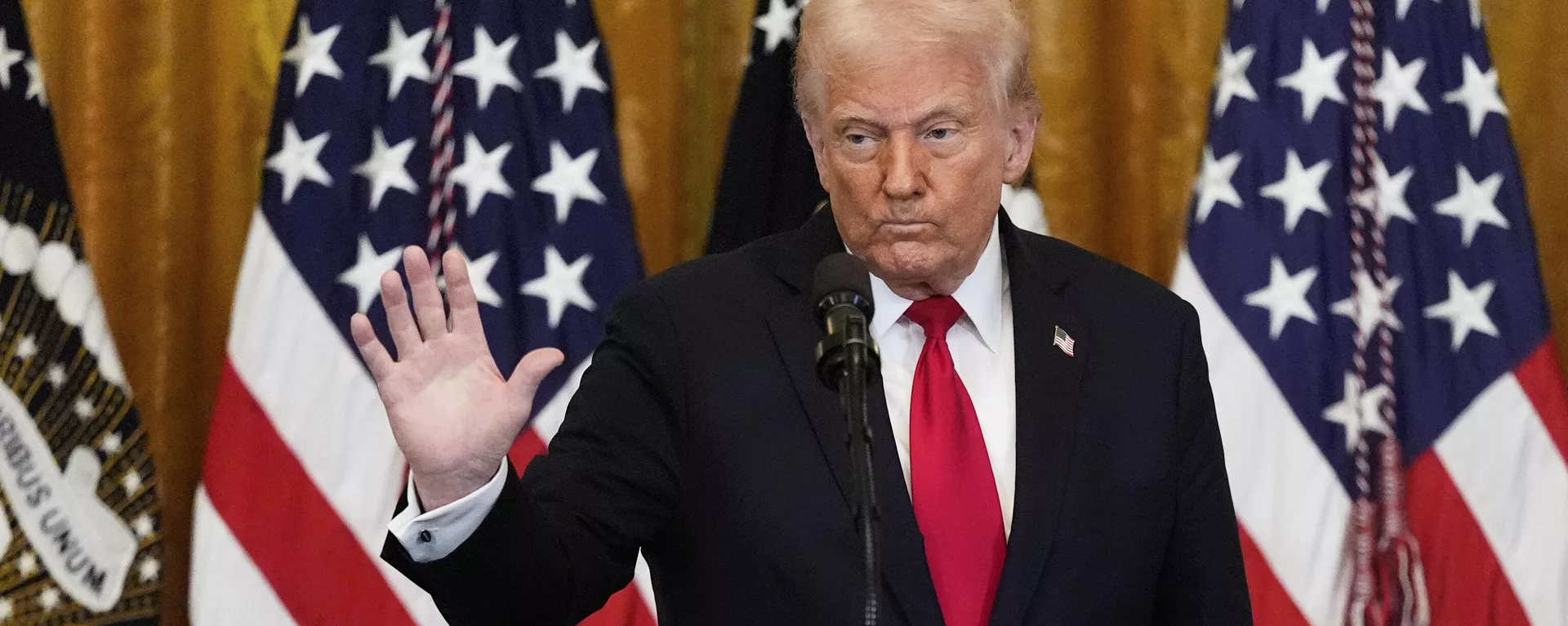 El presidente de EEUU Donald Trump - Sputnik Mundo, 1920, 27.03.2025