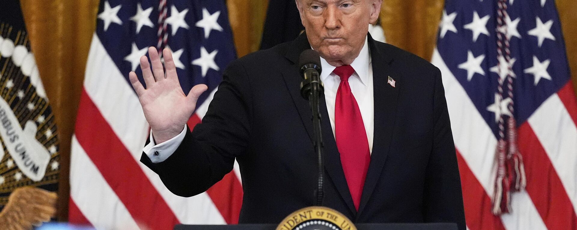 El presidente de EEUU Donald Trump - Sputnik Mundo, 1920, 27.03.2025