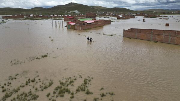 Inundaciones en Bolivia - Sputnik Mundo