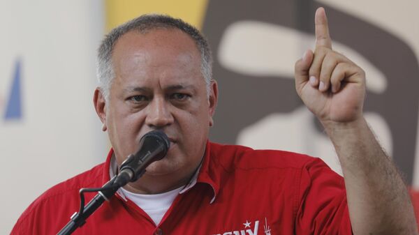 Diosdado Cabello, ministro del Poder Popular para Relaciones Interiores, Justicia y Paz de Venezuela - Sputnik Mundo
