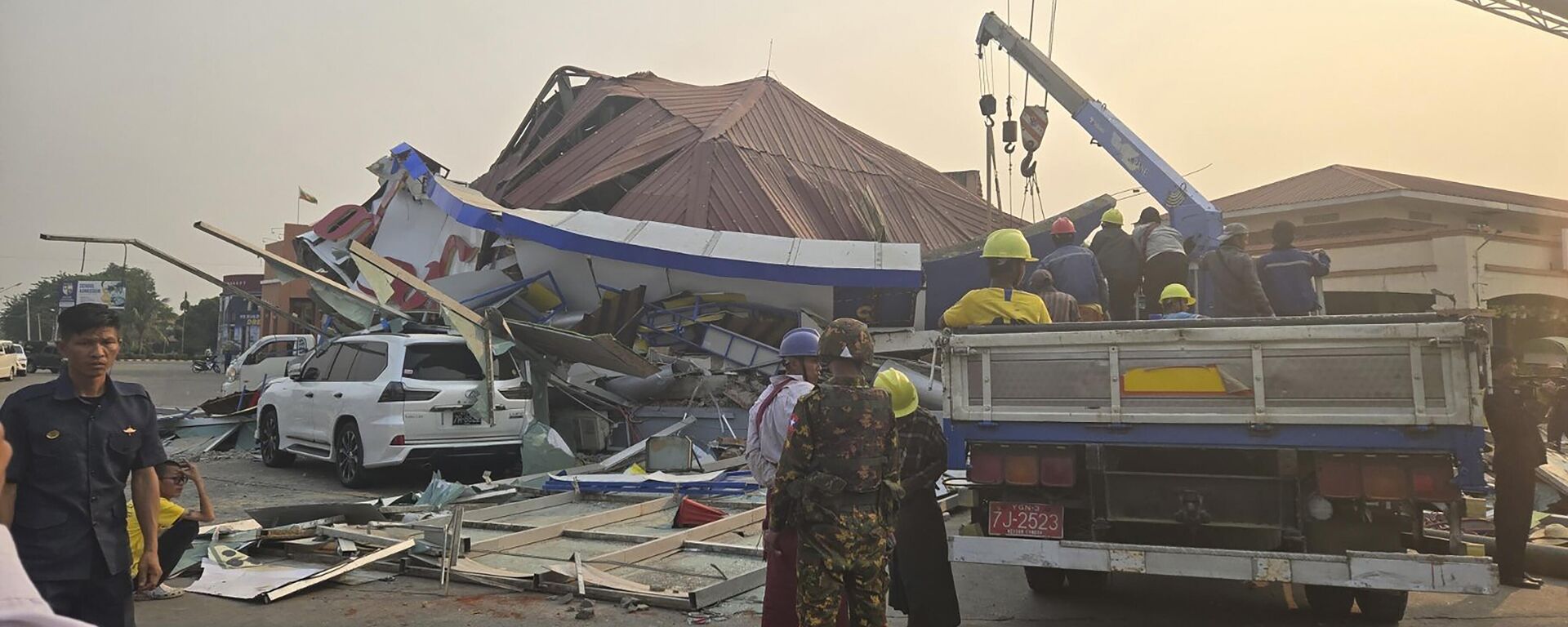 Estragos por el sismo en Birmania - Sputnik Mundo, 1920, 29.03.2025