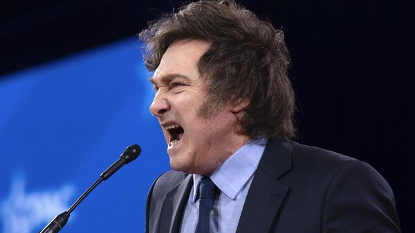 El presidente de Argentina, Javier Milei. - Sputnik Mundo