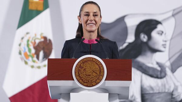 La presidenta de México, Claudia Sheinbaum. - Sputnik Mundo