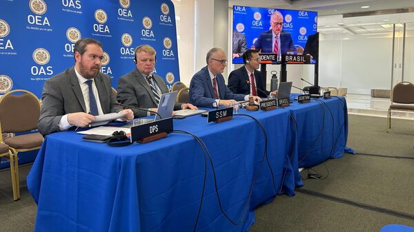La misión de Brasil ante la OEA será encabezar el Consejo Permanente. - Sputnik Mundo