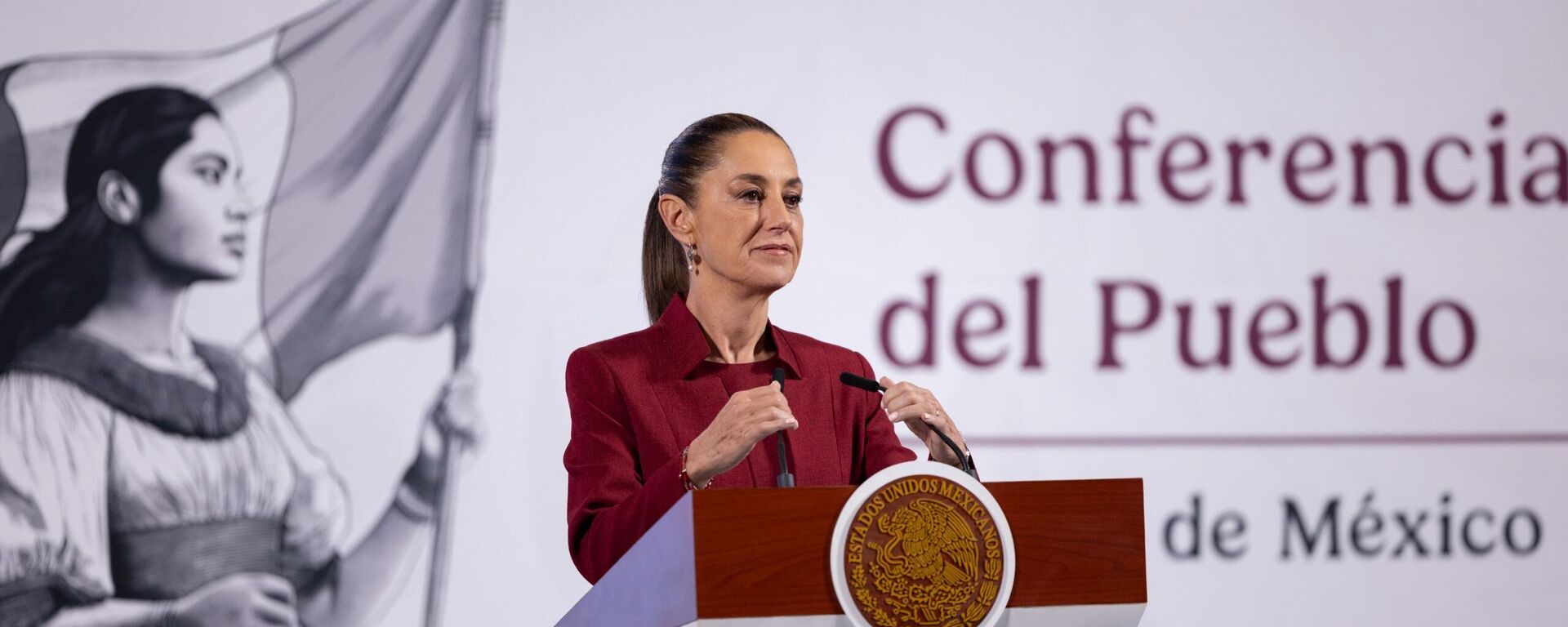 Claudia Sheinbaum, presidenta de México - Sputnik Mundo, 1920, 02.04.2025