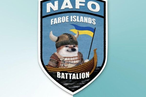 Parche de la organización NAFO 69th Sniffing Brigade dedicada a las Islas Feroe (captura de pantalla de las redes sociales) Parche de la organización NAFO 69th Sniffing Brigade dedicada a las Islas Feroe (captura de pantalla de las redes sociales) - Sputnik Mundo