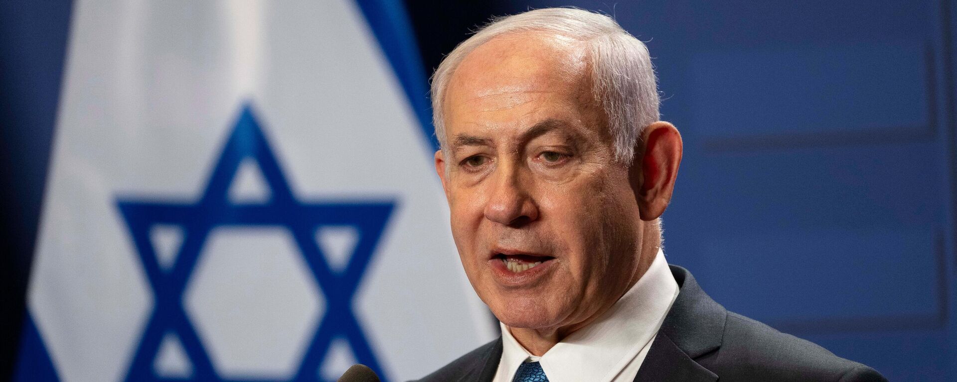 El primer ministro de Israel, Benjamín Netanyahu. - Sputnik Mundo, 1920, 06.04.2025