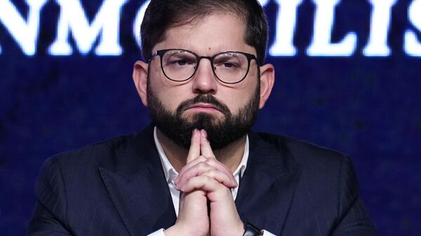 El presidente de Chile, Gabriel Boric. - Sputnik Mundo