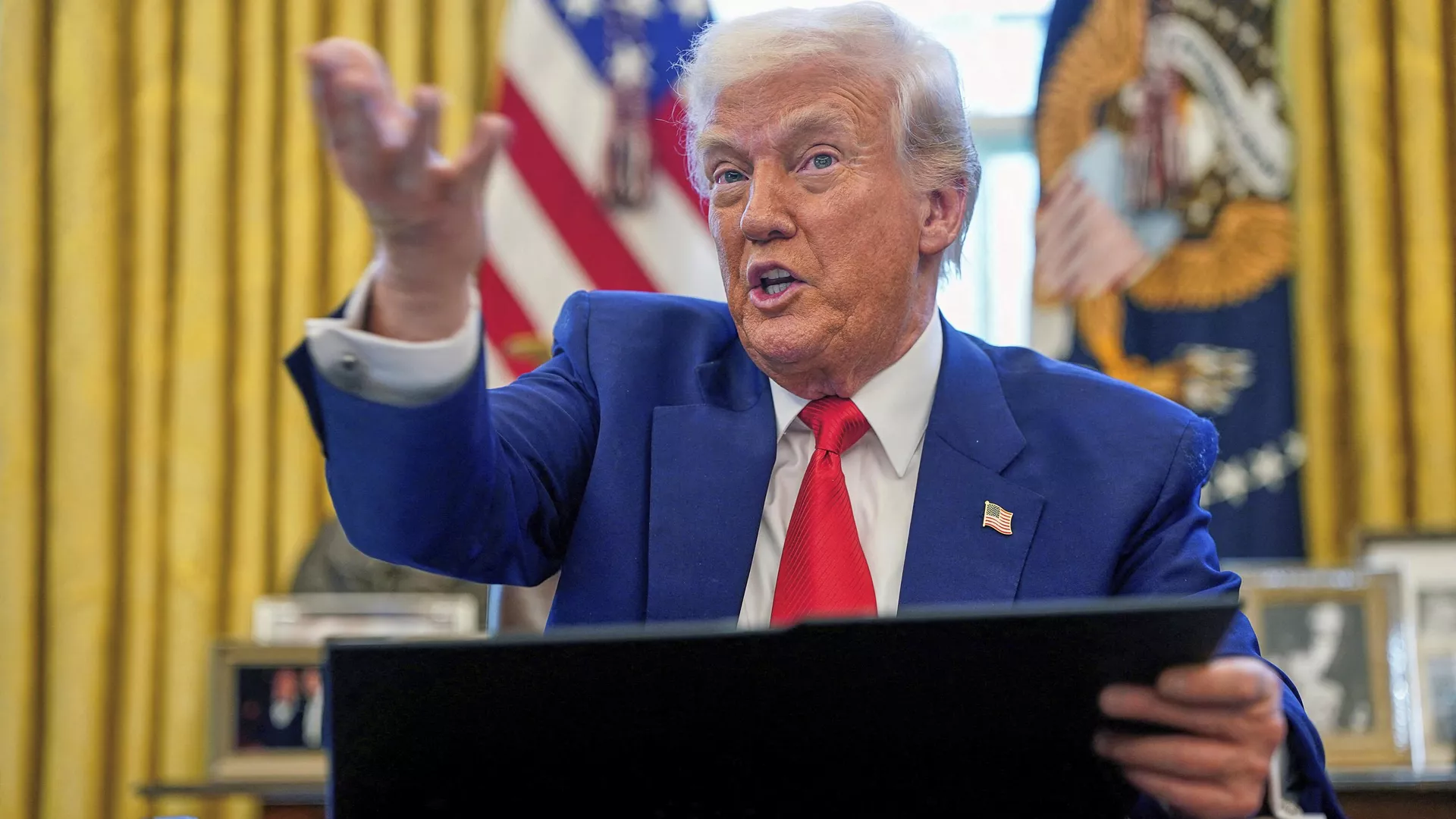 El presidente de Estados Unidos, Donald Trump. 