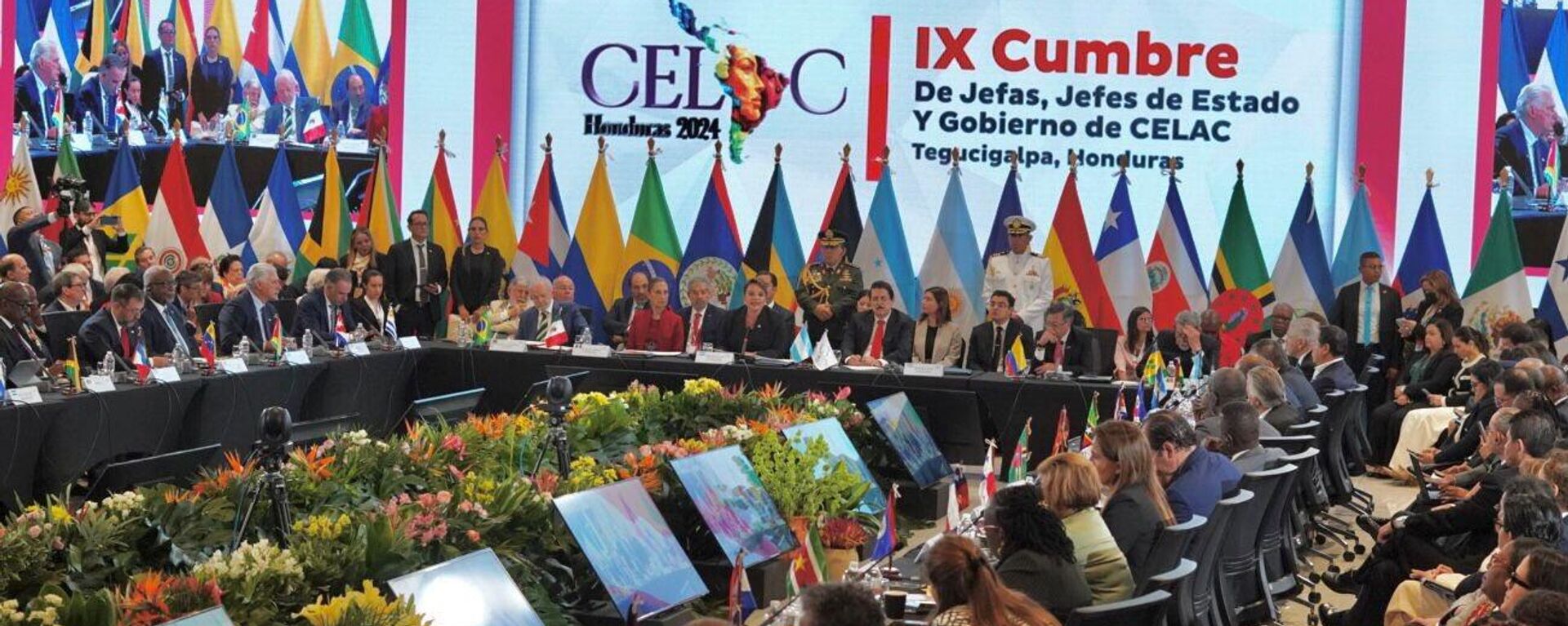 La IX Cumbre de la Comunidad de Estados Latinoamericanos y Caribeños (CELAC) se realizó el 8 y 9 de abril en Honduras. - Sputnik Mundo, 1920, 16.04.2025