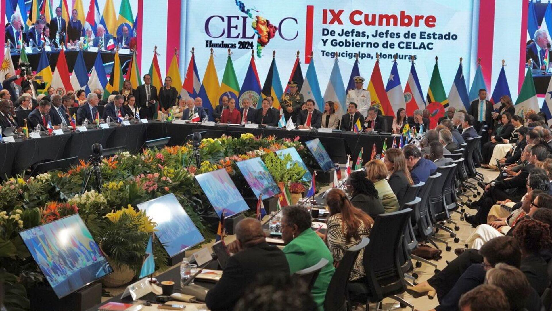 La IX Cumbre de la Comunidad de Estados Latinoamericanos y Caribeños (CELAC) se realizó el 8 y 9 de abril en Honduras. La IX Cumbre de la Comunidad de Estados Latinoamericanos y Caribeños (CELAC) se realizó el 8 y 9 de abril en Honduras. - Sputnik Mundo, 1920, 10.04.2025