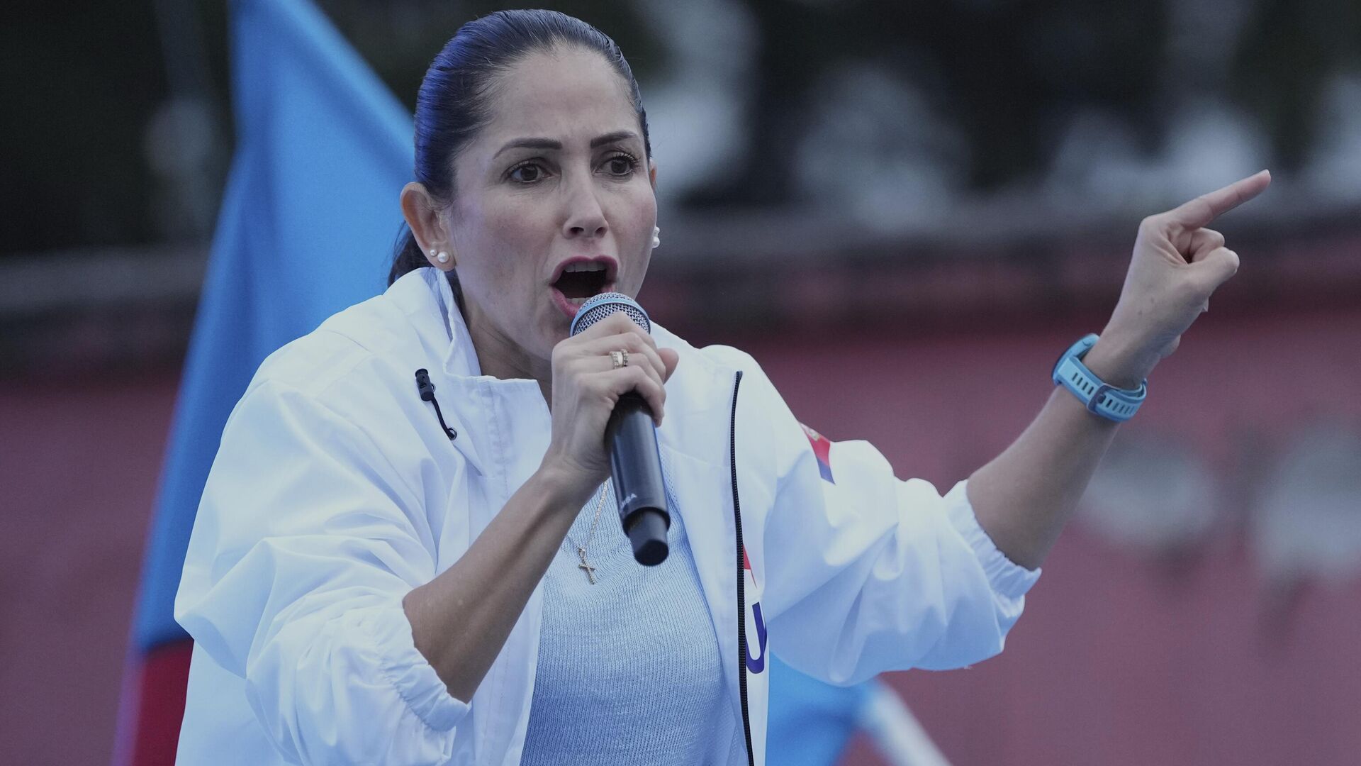 Luisa González, candidata del opositor Revolución Ciudadana de Ecuador Luisa González, candidata del opositor Revolución Ciudadana de Ecuador - Sputnik Mundo, 1920, 11.04.2025