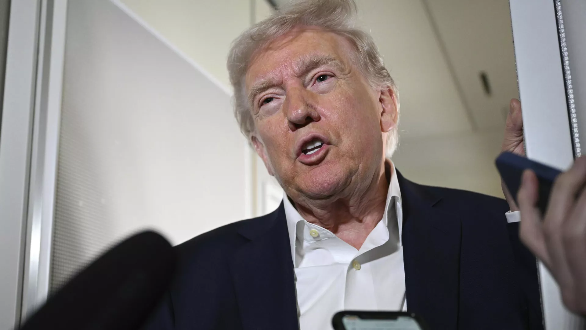 El presidente de EEUU, Donald Trump.