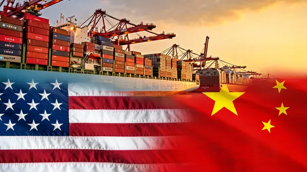 El comercio entre EEUU y China (imagen referencial) - Sputnik Mundo